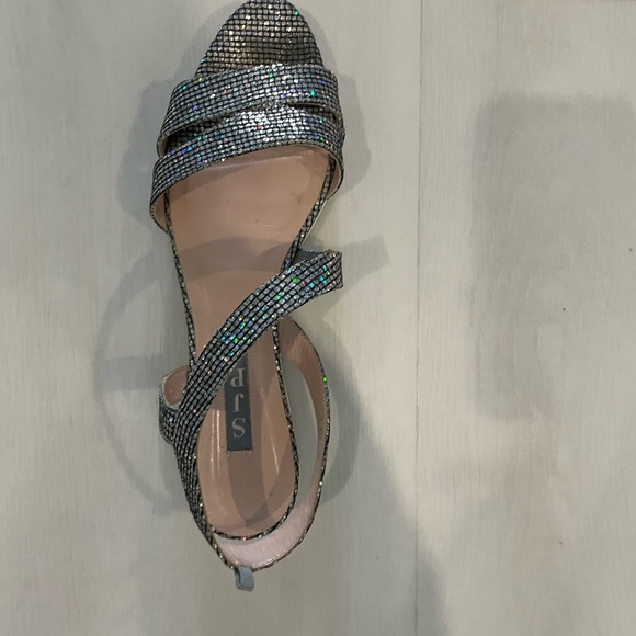 SJP pewter sandals, size 7.5 - Picture 2 of 3